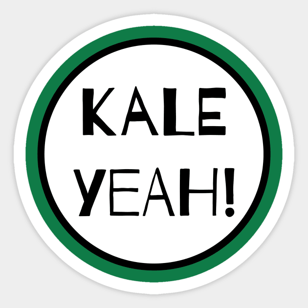 Kale Yeah! Sticker by nyah14